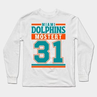 Miami Dolphins Mostert 30 Edition 3 Long Sleeve T-Shirt